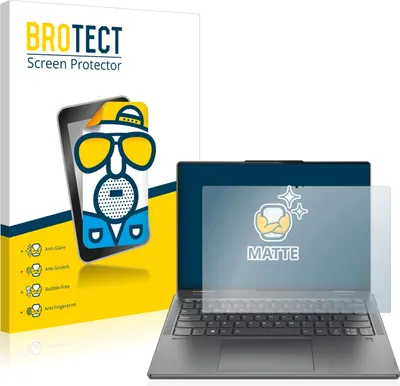 Produktbild von BROTECT Schutzfolie für Lenovo Yoga 7i 14" 2-in-1 16:10 Displayschutz Displayschutzfolie Folie Matt Entspiegelungsfolie