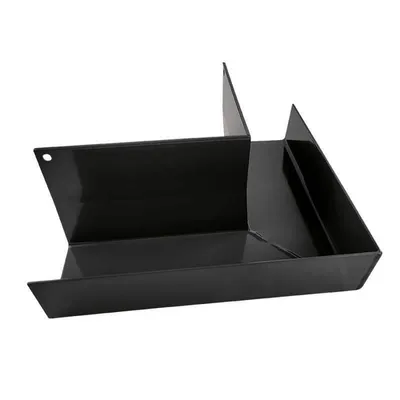 Immagine prodotto di Angolo di grondaia in alluminio Renoplast® RK65, angolo esterno 90° in grafite, profili in lamiera di drenaggio per grondaie e tetti, casetta da giardino carport