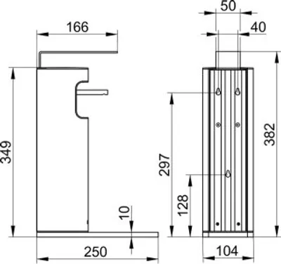 Produktbild von KEUCO 14954170400 Desinfektionsmittelsp. Plan, 14954,