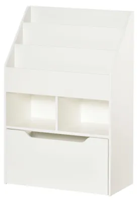 Produktbild von HOMCOM Kinderregal mit Schublade Standregal Bücherregal Dekoregal mit Fächer