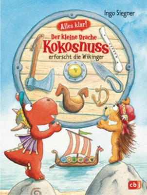 Obrázek produktu pro Alles klar! Der kleine Drache Kokosnuss erforscht die Wikinger