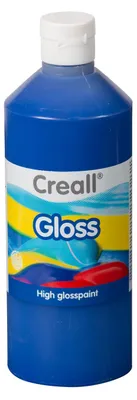 Obrázok produktu pre Creall Lesklá lesklá farba modrá, 500 ml