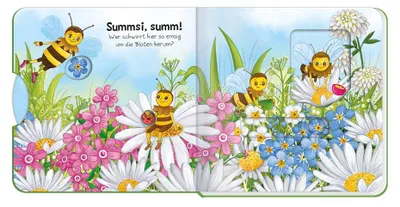 Obrázek produktu pro TRÖTSCH - Spielbuch Mein kleines Spielbuch "Meine kleinen Wiesenfreunde" : Pappenbuch für Kinder ab 18 Monaten: Entdeckerbuch Beschäftigungsbuch Spiel