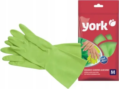 Obrázek produktu pro York, Rękawice gumowe, aloesowe, rozmiar M, 1 para