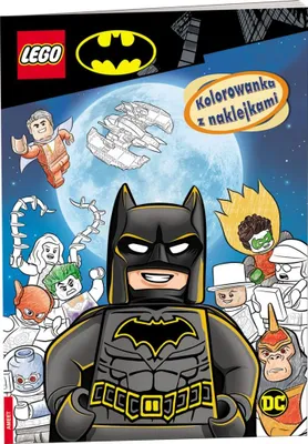 Zdjęcie produktu dla Lego Batman Kolorowanka z naklejkami