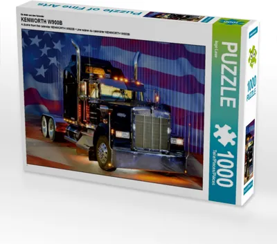 Produktbild von Calvendo Ein Motiv aus dem Kalender KENWORTH W900B 1000 Teile Puzzle quer 640x480mm, Laue Ingo; 7391733