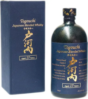 Produktbild von Togouchi 15 Years + Box 700ml 43,8% Vol.