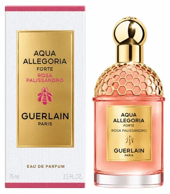 Produktbild von Guerlain Aqua Allegoria Rosa Palissandro Forte, Frauen, 75 ml, Nachfüllbare Flasche, Spray, - ALCOHOL - PARFUM (FRAGRANCE) - AQUA (WATER) - LINALOOL - GERANIOL - LIMONENE -..., 1 Stück(e)