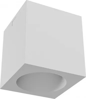 Produktbild von Spectrum LED Deckenleuchte Chloe Weiß eckig 7W 560lm CCT 2700K/4000K/6000K 45° UGR<19