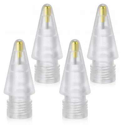 Produktbild von Ersatzspitzen für Stylus Tech-Protect Stylus Tips, 4 Stück, Transparent