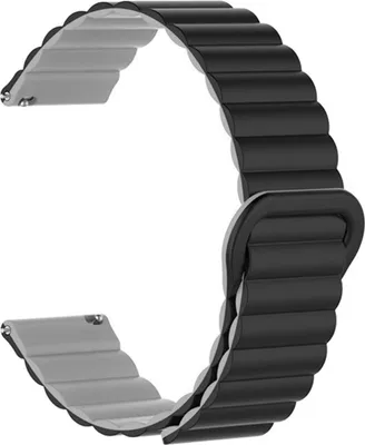 Produktbild von Armband für Samsung Galaxy Watch6/5/5Pro/4/3 Silikon Ersatzband 25mm magnetisch