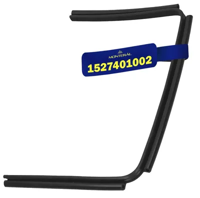Geschirrspüler Gummidichtung 546x9x15 mm, schwarz