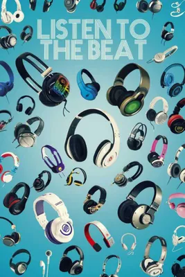 Obrázek produktu pro Hudba - Plakát - Listen to the Beat