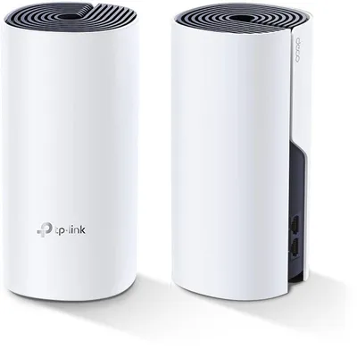 Zdjęcie produktu dla TP-Link Deco P9 (2-pack), Biały, Wewnętrzny, System siatki, Zasilanie, Dual-band (2.4 GHz/5 GHz), Wi-Fi 5 (802.11ac)