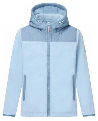 Productafbeelding van Regatta - Hybride jas "Myla" voor kinderen, model RG13571 (maat 140) (blauw/lichtblauw)