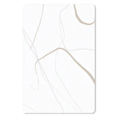 Produktbild von MuchoWow® Mauspad Mousepad Abstrakt - Minimalismus - Linienkunst 18x27 cm - Mousepads - Maus Mat - Pad - Mausunterlage