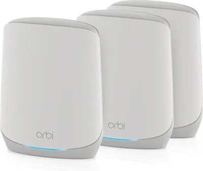 Image de Netgear Orbi RBK763S - Blanc - Interne - Système maillé - 525 m² - Tri-bande (2,4 GHz / 5 GHz / 5 GHz) - Wi-Fi 6 (802.11ax)