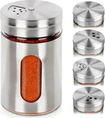 Obrázek produktu pro Nádoba na koření se skleněným sítkem 100 ml