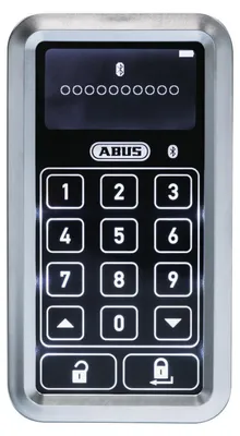 Zdjęcie produktu dla ABUS HomeTec Pro CFT3100S BT-Tastatur, Blokada gałki, 147 g