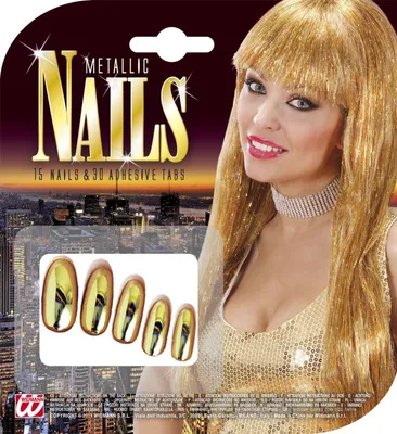 Image de Ongles 15pcs or