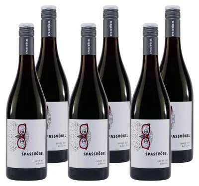 Produktbild von Spassvögel Cuveé Rot -halbtrocken- (6 x 0,75L)