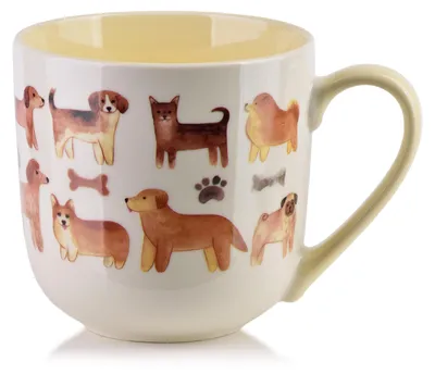 Productafbeelding van Becher Porzellan Mondex Noah, bruin, 9,5 x 13 x 9,5 cm, 1 stuk