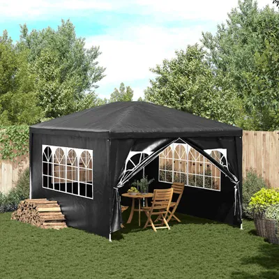 Produktbild von párty stan vidaXL 3x4 m antracitový