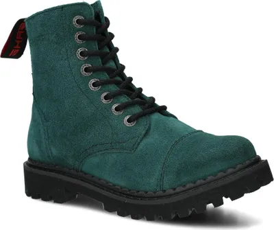 Produktbild von NAGABA Stiefel Damen Herren Springerstiefel 8-Loch - Leder - Smaragd - 42
