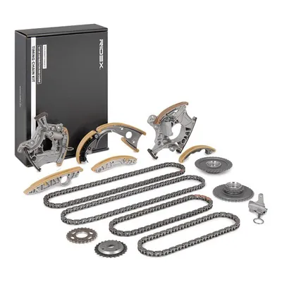 Produktbild von RIDEX 1389T0194 Steuerkettensatz Steuerkette für AUDI A6 Avant (4F5, C6) A4 Avant (8ED, B7) A6 Limousine (4F2, C6) A4 Limousine (8EC, B7) A6 Allroad