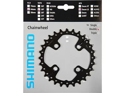 Produktbild von Shimano Y1NA26000 Kettenblätt 64 BCD 26T 1.0