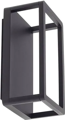 Produktbild von Lucande LED-Außenwandleuchte Thorvid, Höhe 26 cm, schwarz