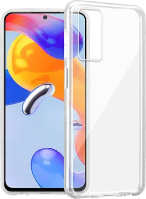 Produktbild von Cadorabo Hülle für Xiaomi RedMi NOTE 11 PRO+ Schutz Hülle in Transparent Schutzhülle TPU Silikon Cover Etui Case