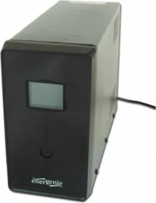 Obrázek produktu pro gembird UPS s LCD displejem, AVR, 1200 VA bw