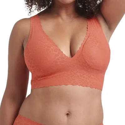 Image de sloggi ZERO Feel Lace 2.0 Top Bonnets légèrement rembourrés, Ne se distingue pas sous les vêtements, Liberté de mouvement idéale