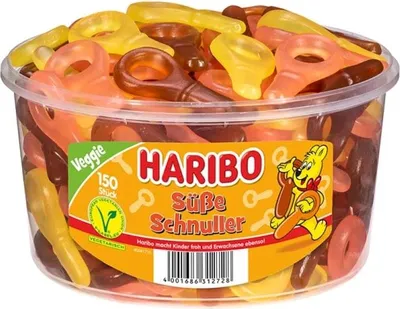 Produktbild von Haribo Süße Schnuller 6x150er
