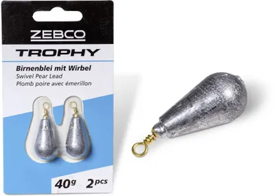 Image de Zebco Trophy plomb poire avec émerillon
