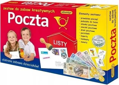 Produktbild von ADAMIGO Mała Poczta - Lernspiel 03655