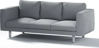 Produktbild von Dekoria Bezug für Norsborg 3-Sitzer Sofa, grau, Norsborg 3-Sitzer Sofabezug