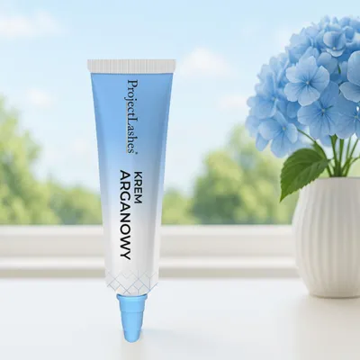Zdjęcie produktu dla Krem arganowy ProjectLashes 15 ml odżywiająca regeneracja brwi i rzęs