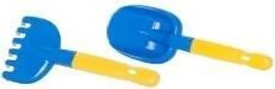 Produktbild von Sandrechen-Set, Spachtel, zweifarbig, 2-tlg. Mischen