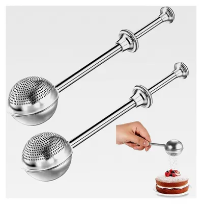 Produktbild von Puderzuckerstreuer aus Edelstahl für Backen und Kochen