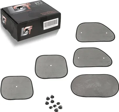Produktbild von Sonnenschutz Set 5 teilig UV-Schutz durchsichtig Abdeckung für Volvo für Opel