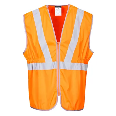 Image de Portwest RT20 Gilet de sécurité long, RIS Orange Taille XL