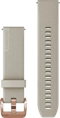 Produktbild von Garmin - Rýchloupínací náramok - 20 mm - béžový - 010-13114-02