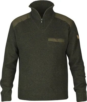 Obrázok produktu pre Fjällräven Koster Sweater M Pánsky pulóver tmavo olivový NEW S
