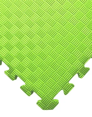Image de Tapis de fitness TATAMI PUZZLE - Couleur unie - 50 x 50 x 1,3 cm, vert