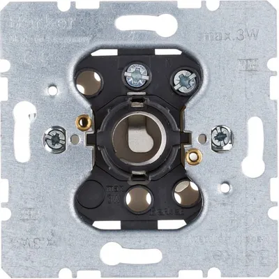 Produktbild von Berker 513102 - Metall - Kunststoff - Metallisch - E14 - 3 W