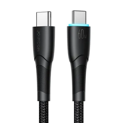 Obrázek produktu pro Joyroom nabíjecí kabel / datový kabel Starry Series SA32-CC3 USB-C/USB-C kabel 60 W 1 m - černý