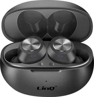 Immagine prodotto di LinQ, cuffie Bluetooth con microfono integrato, nero
