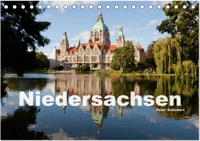 Produktbild von Niedersachsen (Tischkalender 2025 DIN A5 quer), CALVENDO Monatskalender